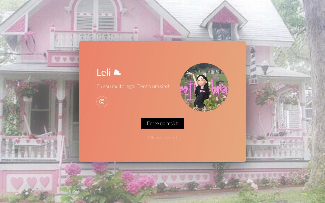 Carrd profile picture for @leli
